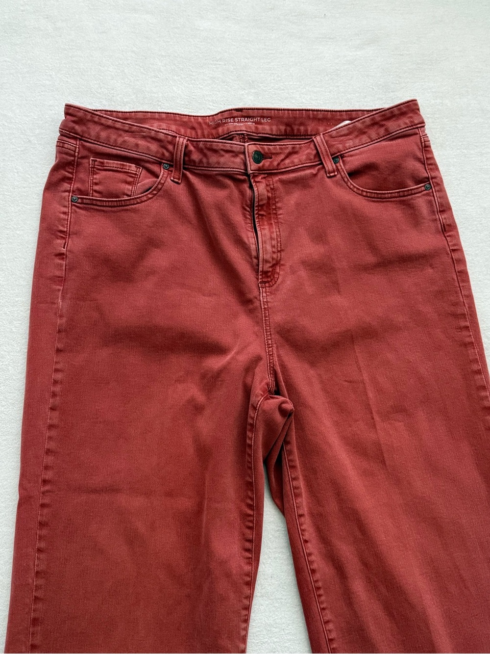 Chico’s High Rise Straight Leg Ankle Jeans Women’s Size 20 Cotton Stretch Denim - Picture 3 of 8